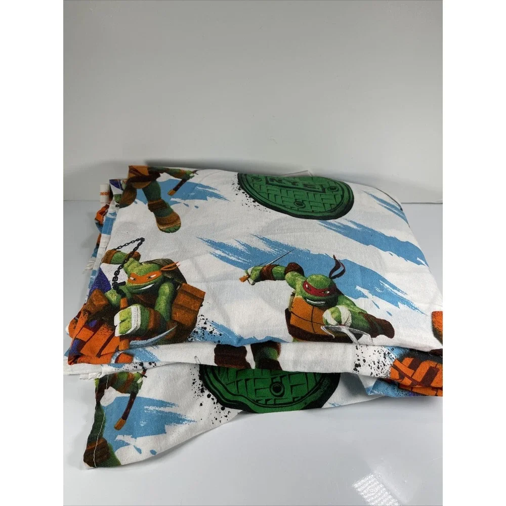TEENAGE MUTANT‎ NINJA TURTLES Twin Flat And Fitted Sheets Nickelodeon 2013